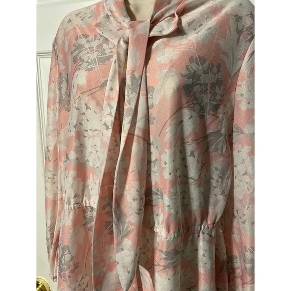 Vintage Women’s Ashboro Originals Pink Floral Easter Dress - Picture 2 of 8